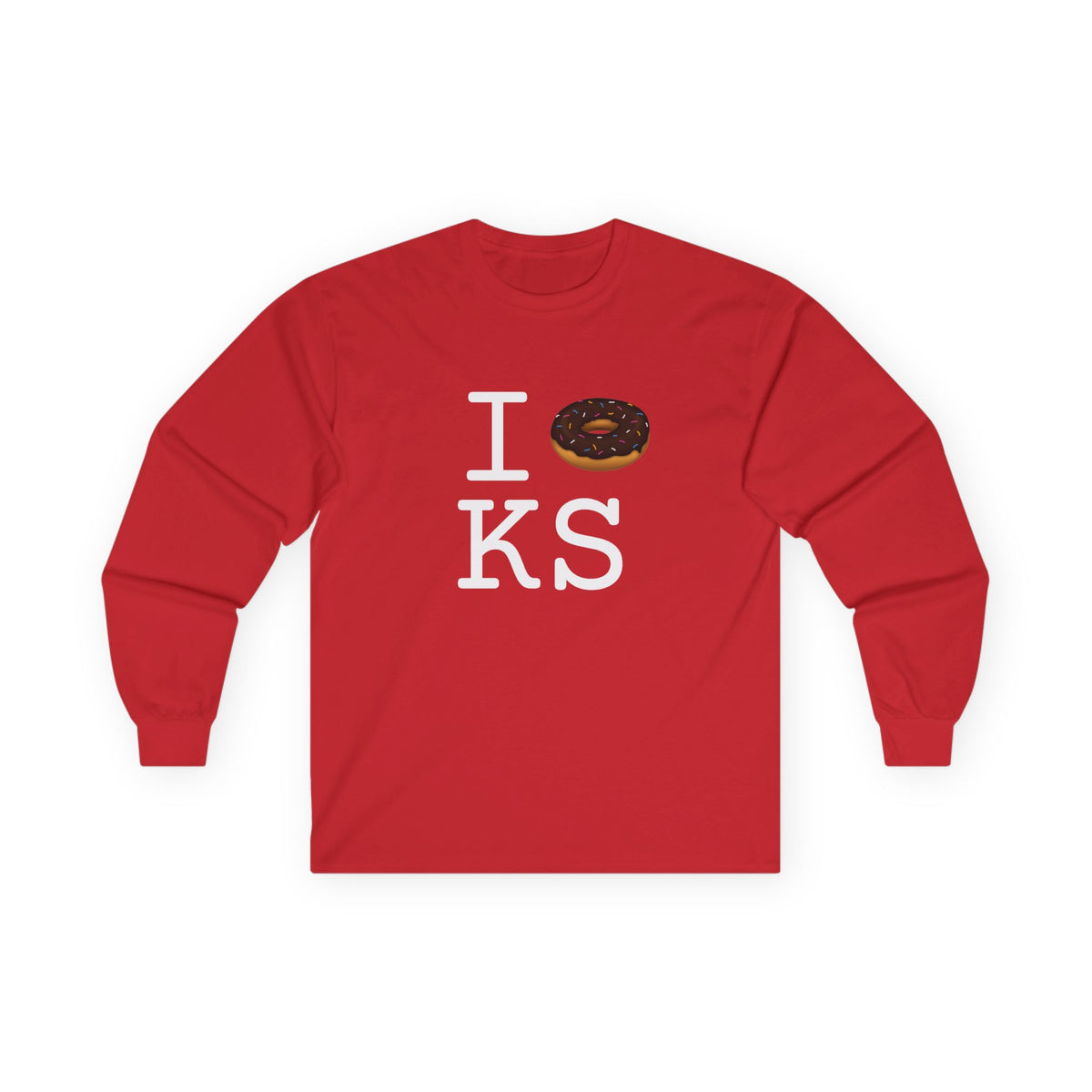 "I Donut Kansas" Long Sleeve Shirt