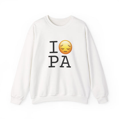 "I'm Depressed about Pennsylvania" Sweatshirt