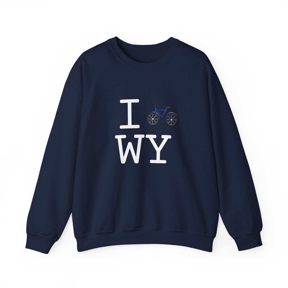 "I Bicycle Wyoming" Sweatshirt