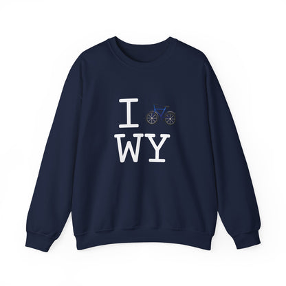 "I Bicycle Wyoming" Sweatshirt