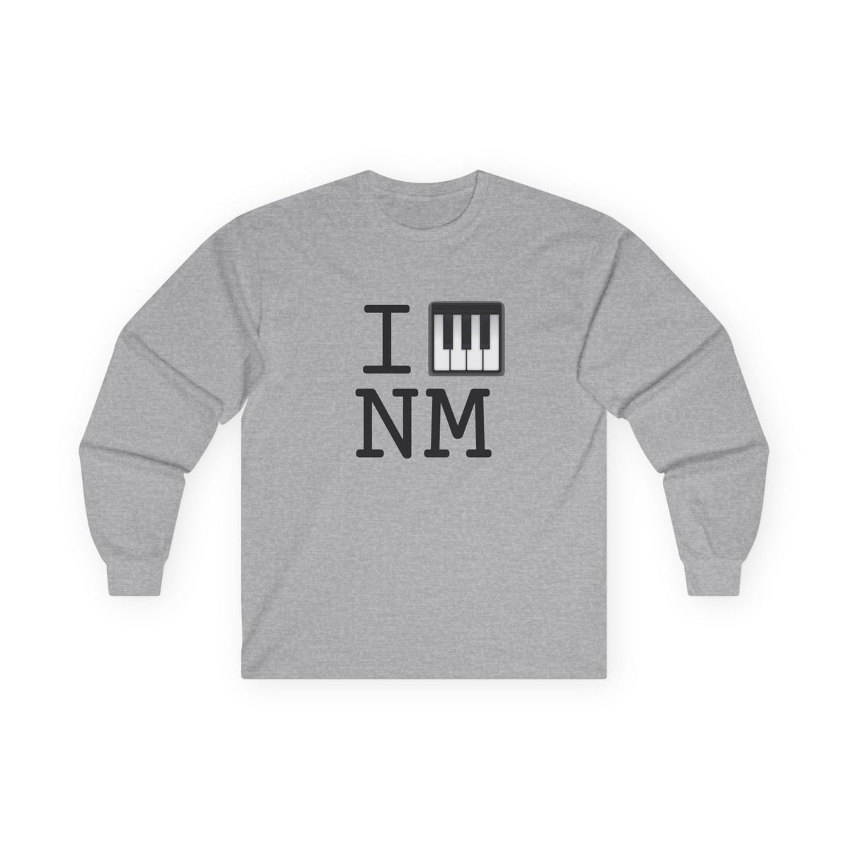 "I Piano New Mexico" Long Sleeve Shirt