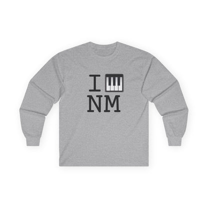 "I Piano New Mexico" Long Sleeve Shirt