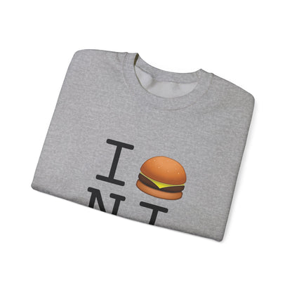 "I Cheeseburger New Jersey" Sweatshirt