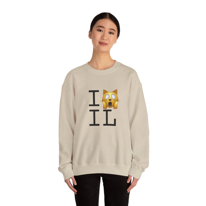"I'm a Scaredy Cat about Illinois" Sweatshirt