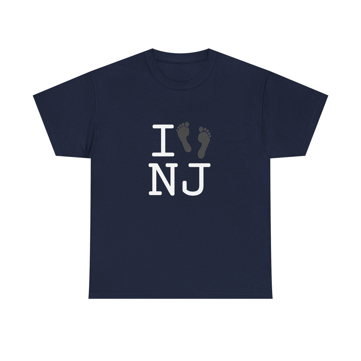 "I leave Footsteps in New Jersey" Tee