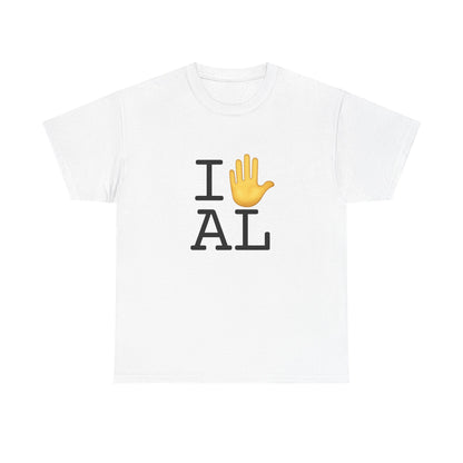 "I Stop (Raised Hand) Alabama" Tee
