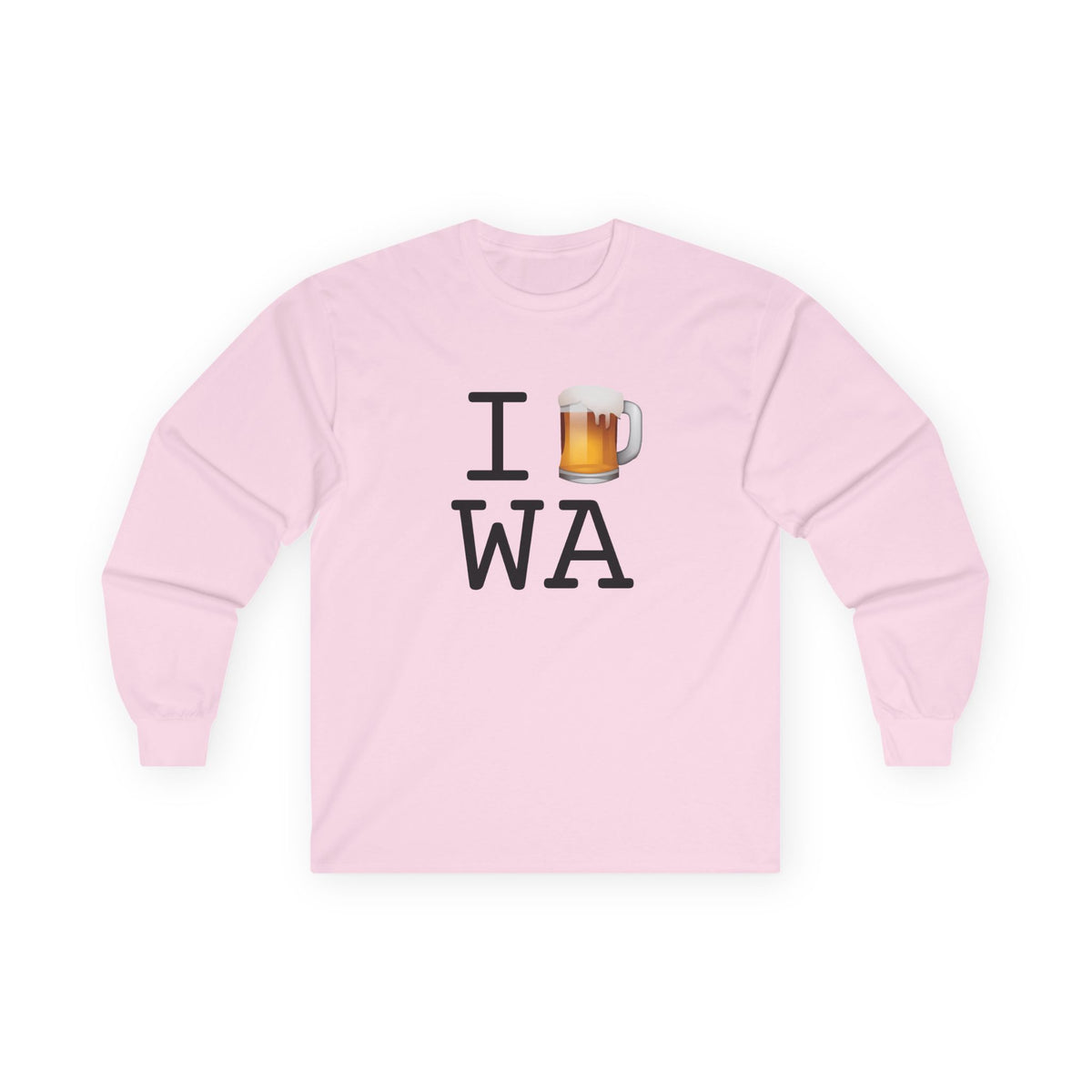 "I Beer Washington" Long Sleeve Shirt