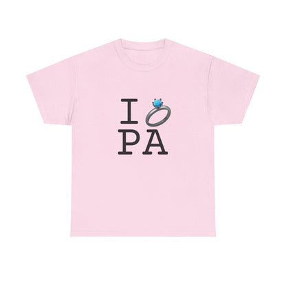 "I'm Married to (Diamond Ring) Pennsylvania" Tee