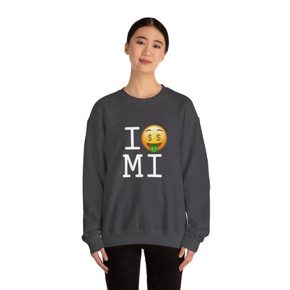 "I Get Rich in Michigan" Sweatshirt
