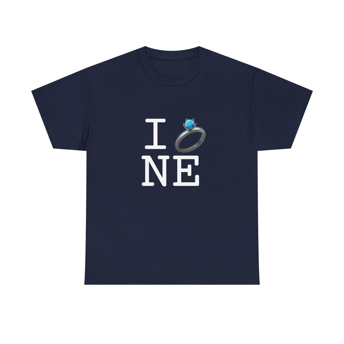 "I'm Married to (Diamond Ring) Nebraska" Tee