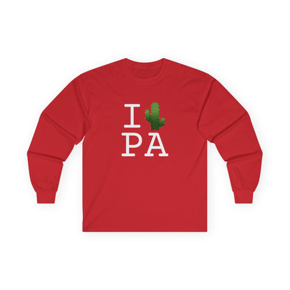 "I Cactus Pennsylvania" Long Sleeve Shirt