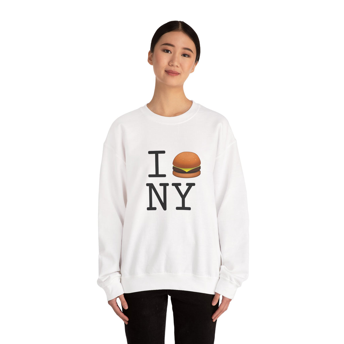 "I Cheeseburger New York" Sweatshirt