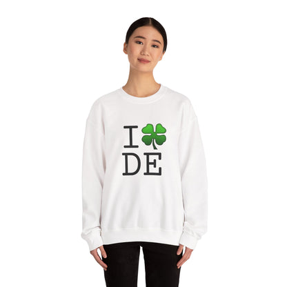 "I'm Lucky (Clover) in Delaware" Sweatshirt