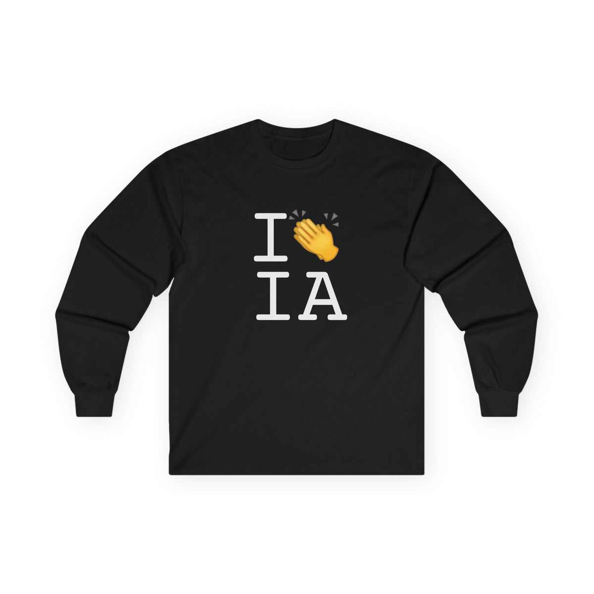 "I Applaud Iowa" Long Sleeve Shirt