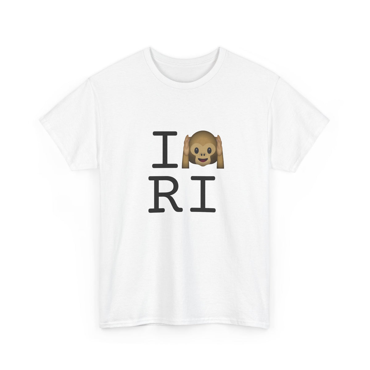 "I Don't Hear Rhode Island" Tee