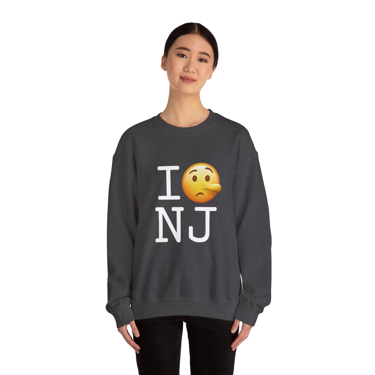 "I Lie about New Jersey" Sweatshirt