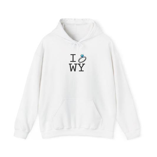"I'm Married to (Diamond Ring) Wyoming" Hoodie