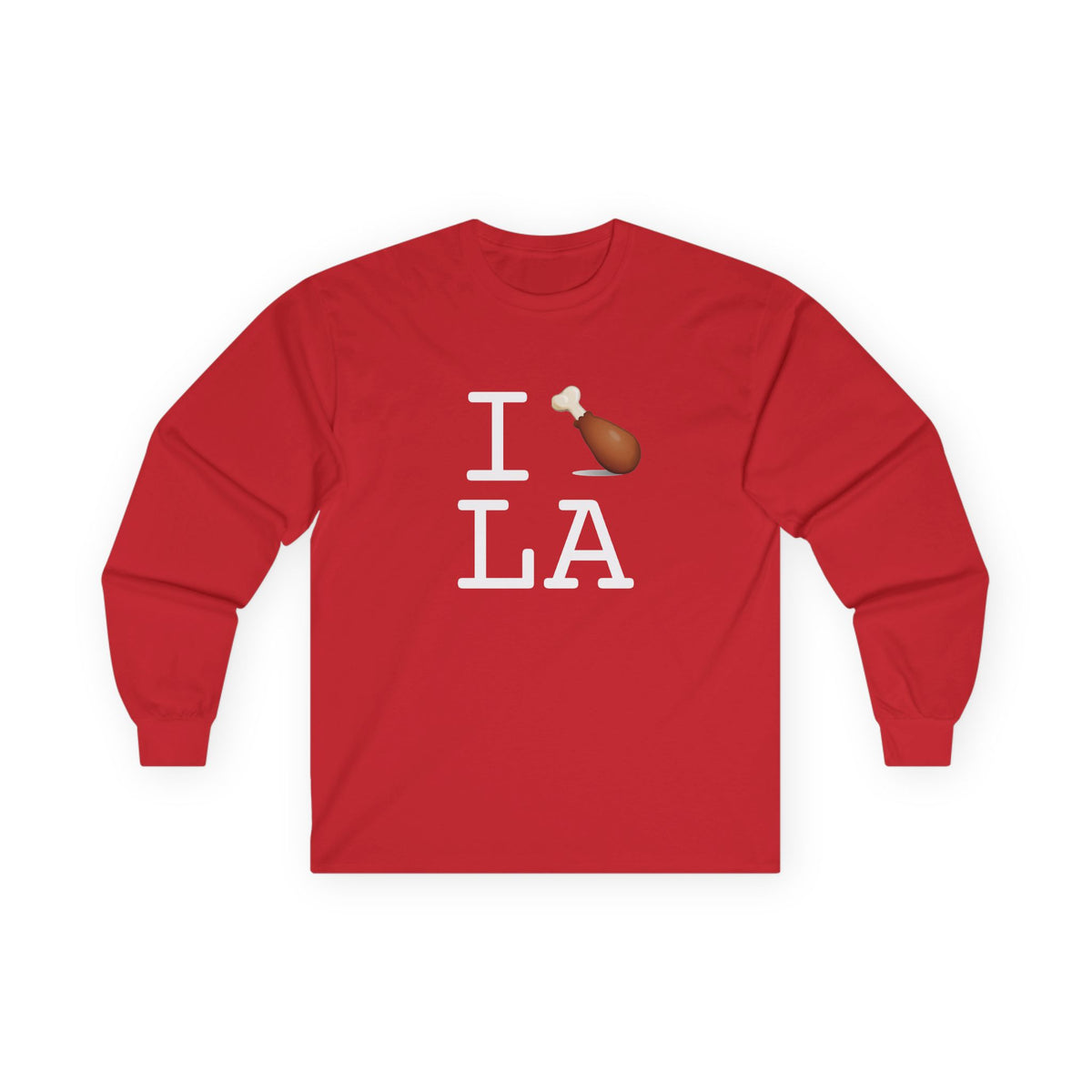 "I Chicken Drumstick Louisiana" Long Sleeve Shirt
