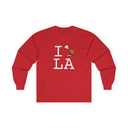 "I Chicken Drumstick Louisiana" Long Sleeve Shirt