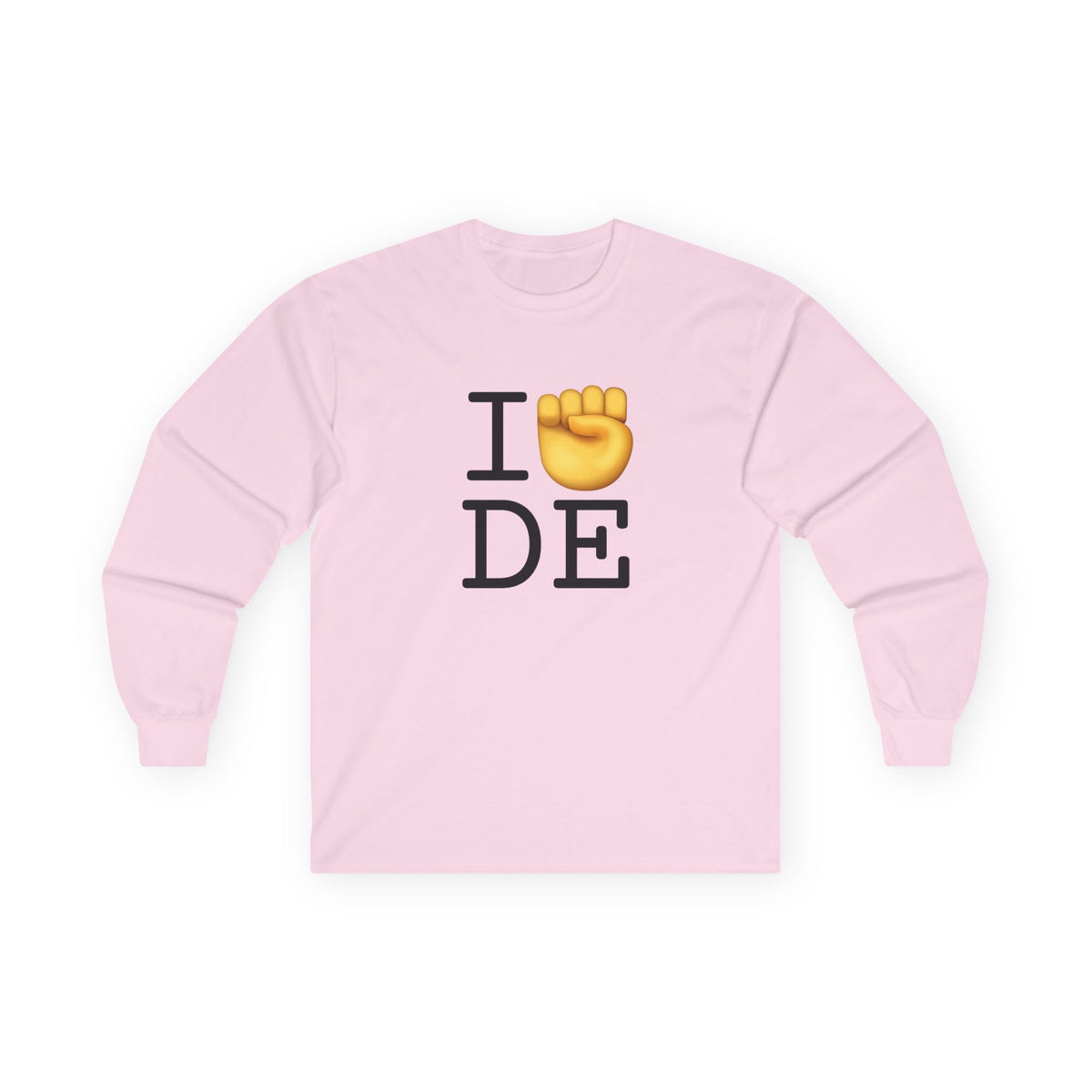 "I Raise my Fist with Delaware" Long Sleeve Shirt