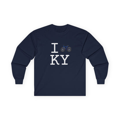 "I Bicycle Kentucky" Long Sleeve Shirt