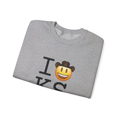 "I'm a Cowboy or Cowgirl in Kansas" Sweatshirt