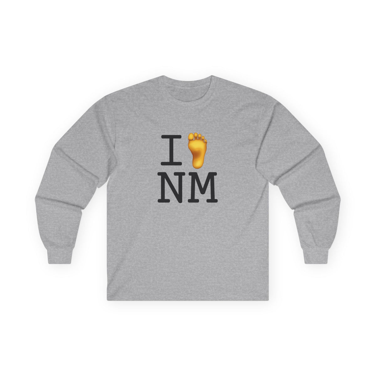 "I Foot New Mexico" Long Sleeve Shirt