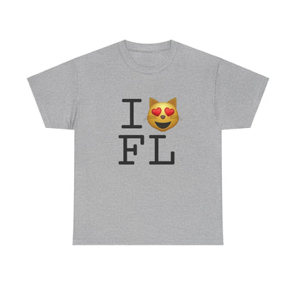 "I'm a Cat that Loves Florida" Tee