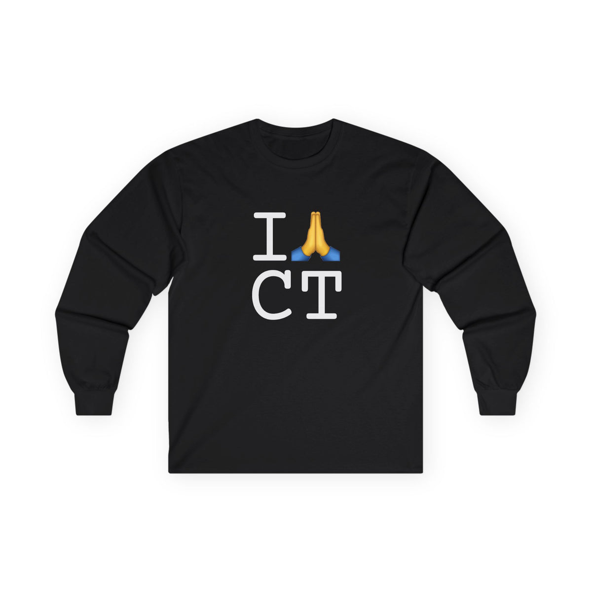 "I Pray for Connecticut" Long Sleeve Shirt