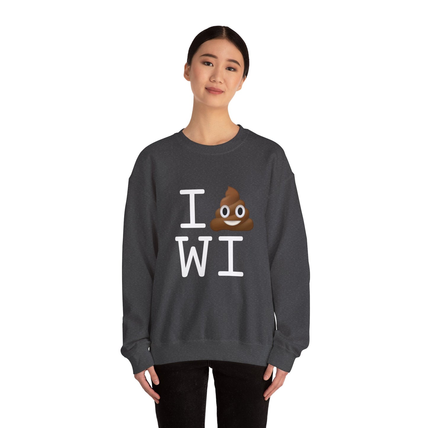 "I Poop in Wisconsin" Sweatshirt