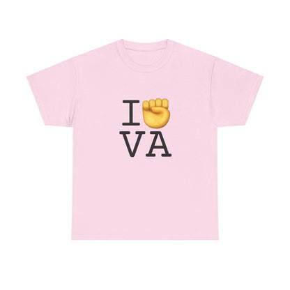 "I Raise my Fist with Virginia" Tee