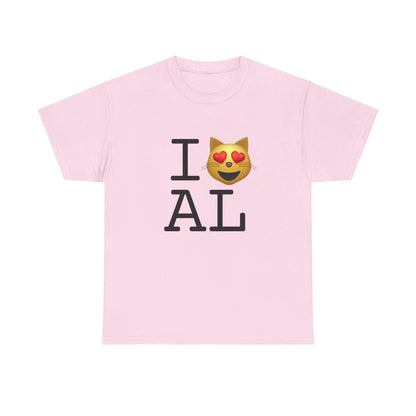 "I'm a Cat that Loves Alabama" Tee