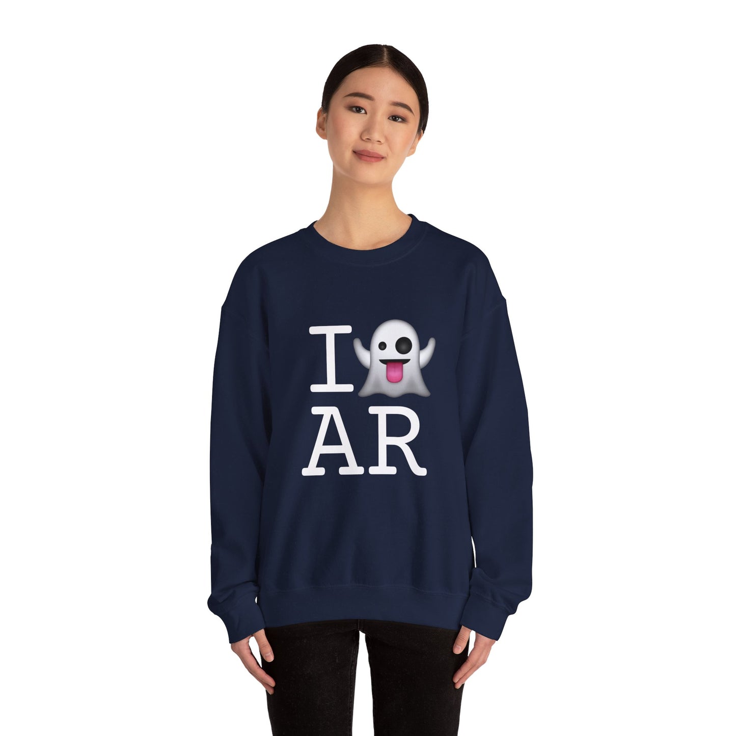 "I'm Ghosting Arkansas" Sweatshirt