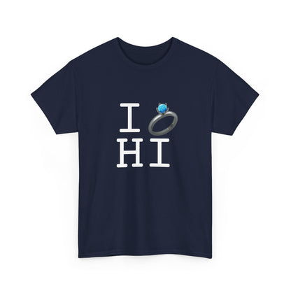 "I'm Married to (Diamond Ring) Hawaii" Tee