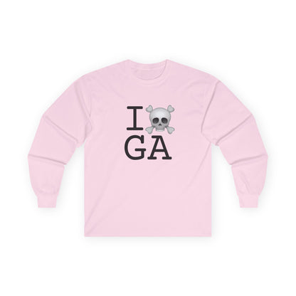 "I'm a Pirate in Georgia" Long Sleeve Shirt