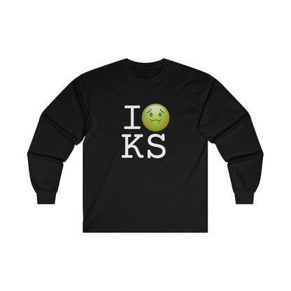 "I'm Nauseous about Kansas" Long Sleeve Shirt