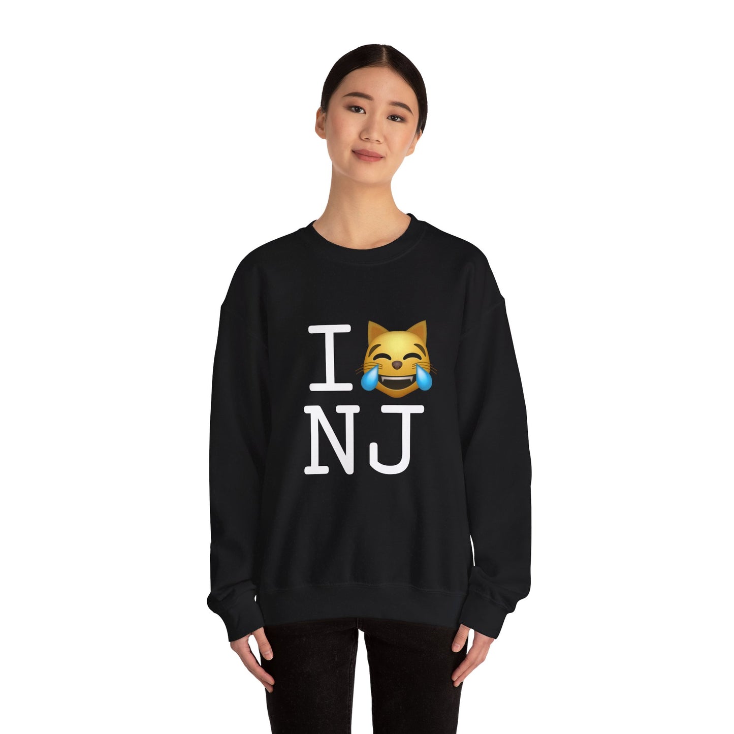 "I'm Laughing like a Cat at New Jersey" Sweatshirt