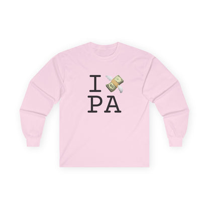"I Lose Money in Pennsylvania" Long Sleeve Shirt