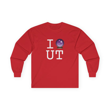 "I Predict the Future (Crystal Ball) of Utah" Long Sleeve Shirt