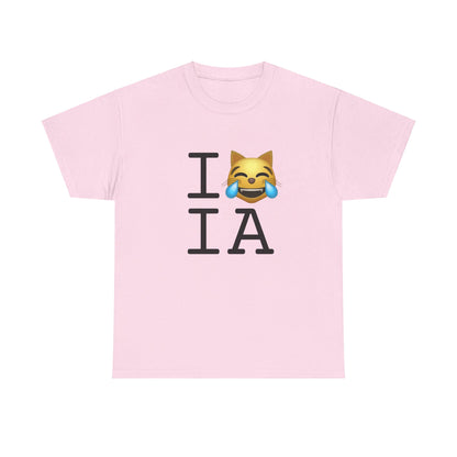 "I'm Laughing like a Cat at Iowa" Tee