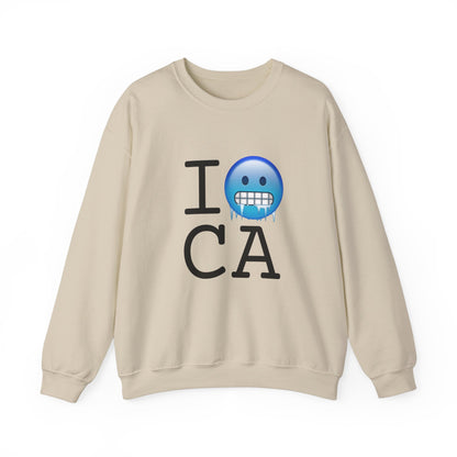 "I'm Cold in California" Sweatshirt