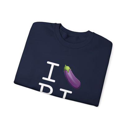 "I Eggplant Rhode Island" Sweatshirt