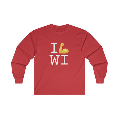 "I Flex in/on Wisconsin" Long Sleeve Shirt