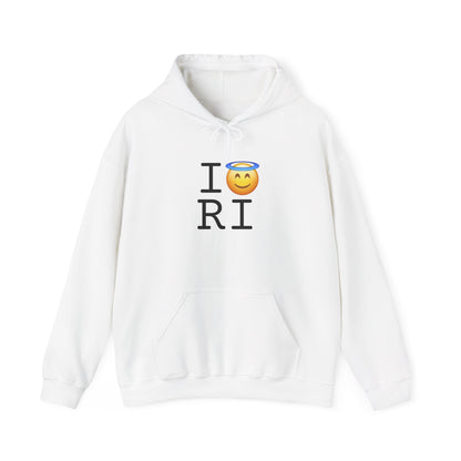 "I'm an Angel in Rhode Island" Hoodie