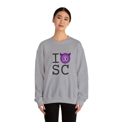 "I'm an Angry Devil about South Carolina" Sweatshirt