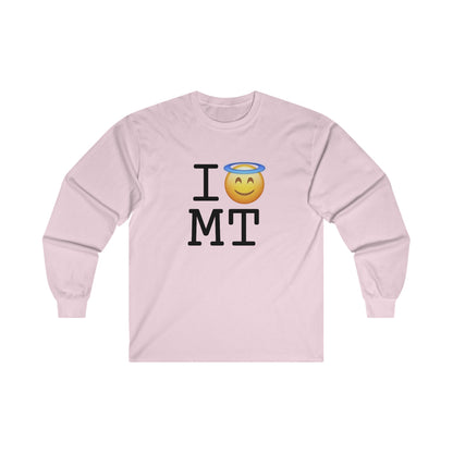 "I'm an Angel in Montana" Long Sleeve Shirt