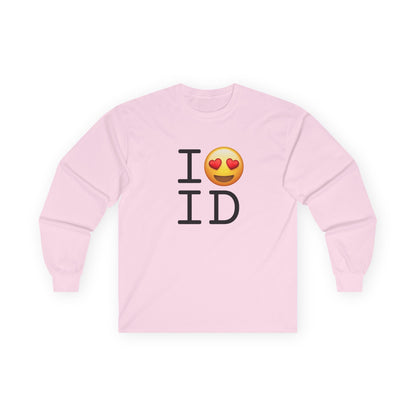 "I have Heart Eyes for Idaho" Long Sleeve Shirt