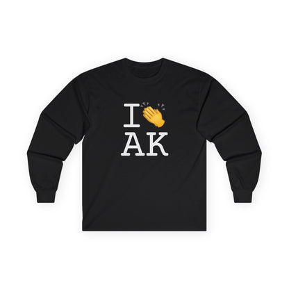 "I Applaud Alaska" Long Sleeve Shirt