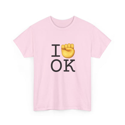 "I Raise my Fist with Oklahoma" Tee