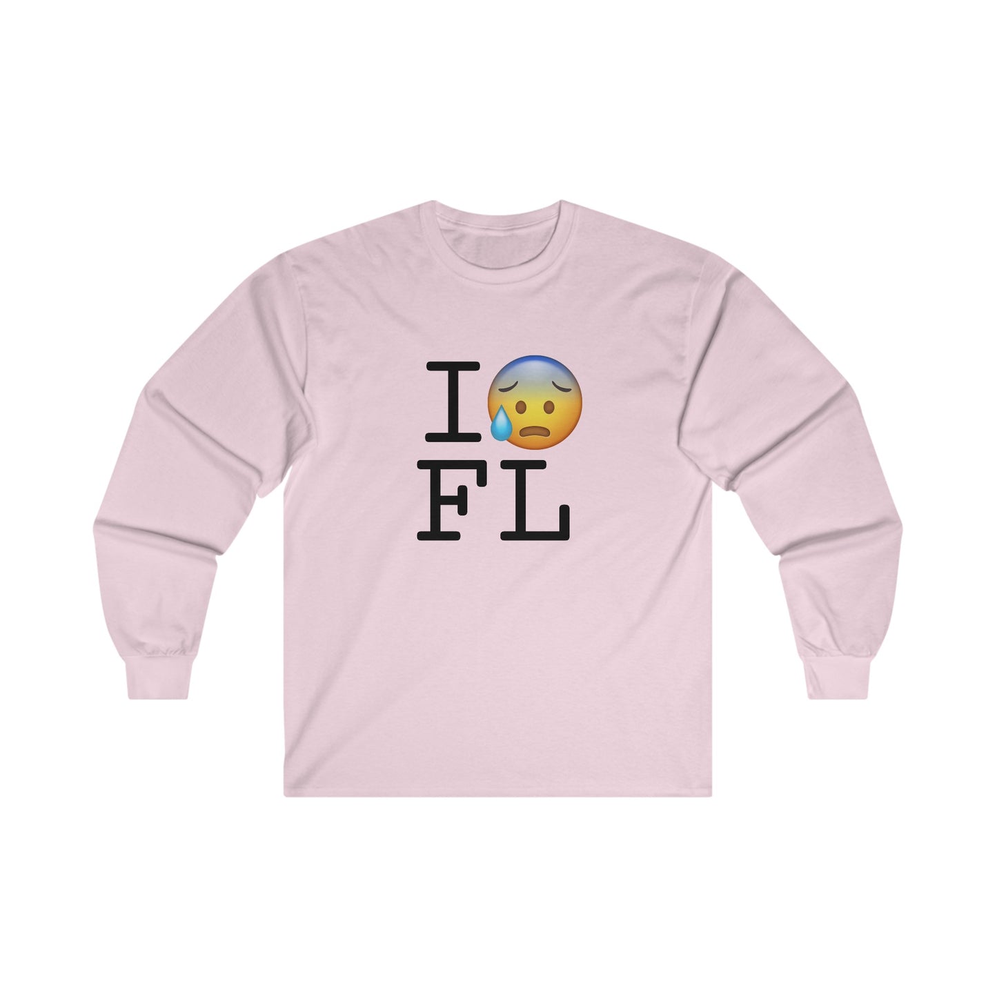 "I'm Anxiously Sweating in Florida" Long Sleeve Shirt